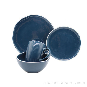 Conjunto de Louça de Luxo Glazes de Luxo Glaze